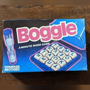 Vintage Edition Boggle Boardgame - Good Conditon - Complete
